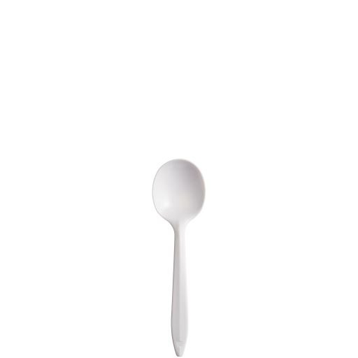 White MEDIUM WT Soup Spoon