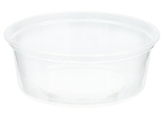 Clear Round Deli Container combo