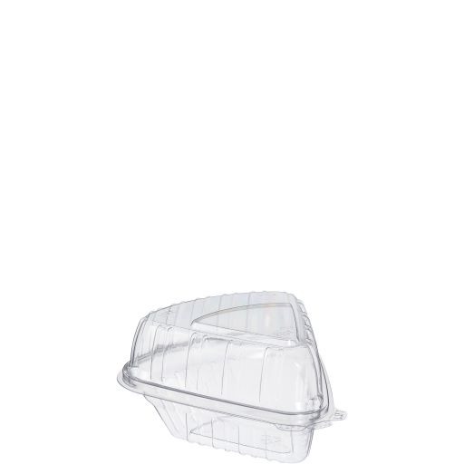 Clear Pie Wedge Container